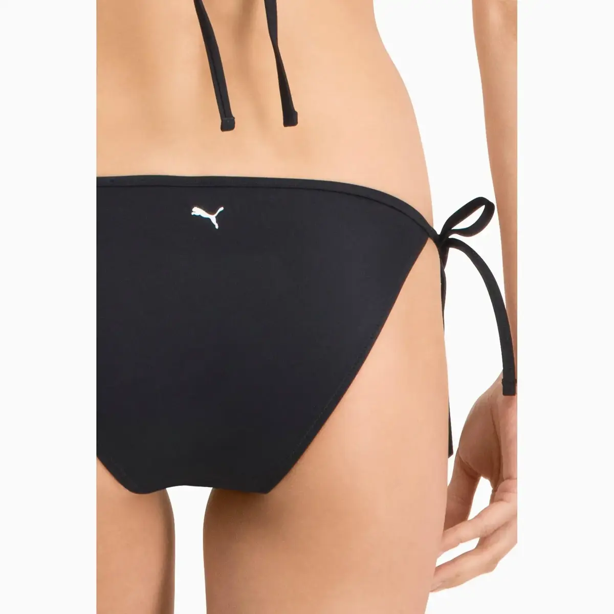 Puma Side Tie Brief Siyah Bikini Altı