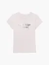 Calvin Klein METALLIC BOX SLIM FI Kadın Kahverengi T-Shirt