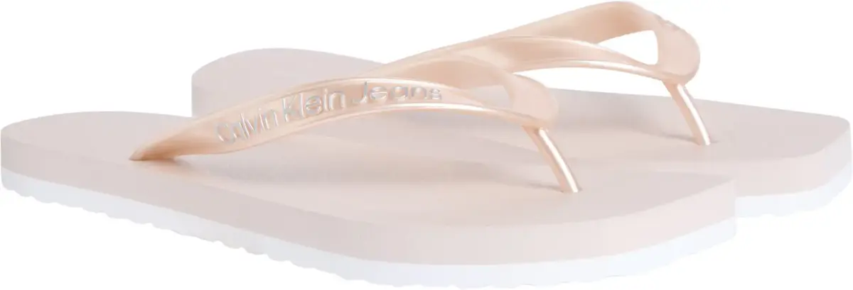 Calvin Klein THONG+ TPU METALLIC, VIC Pembe Kadın Terlik