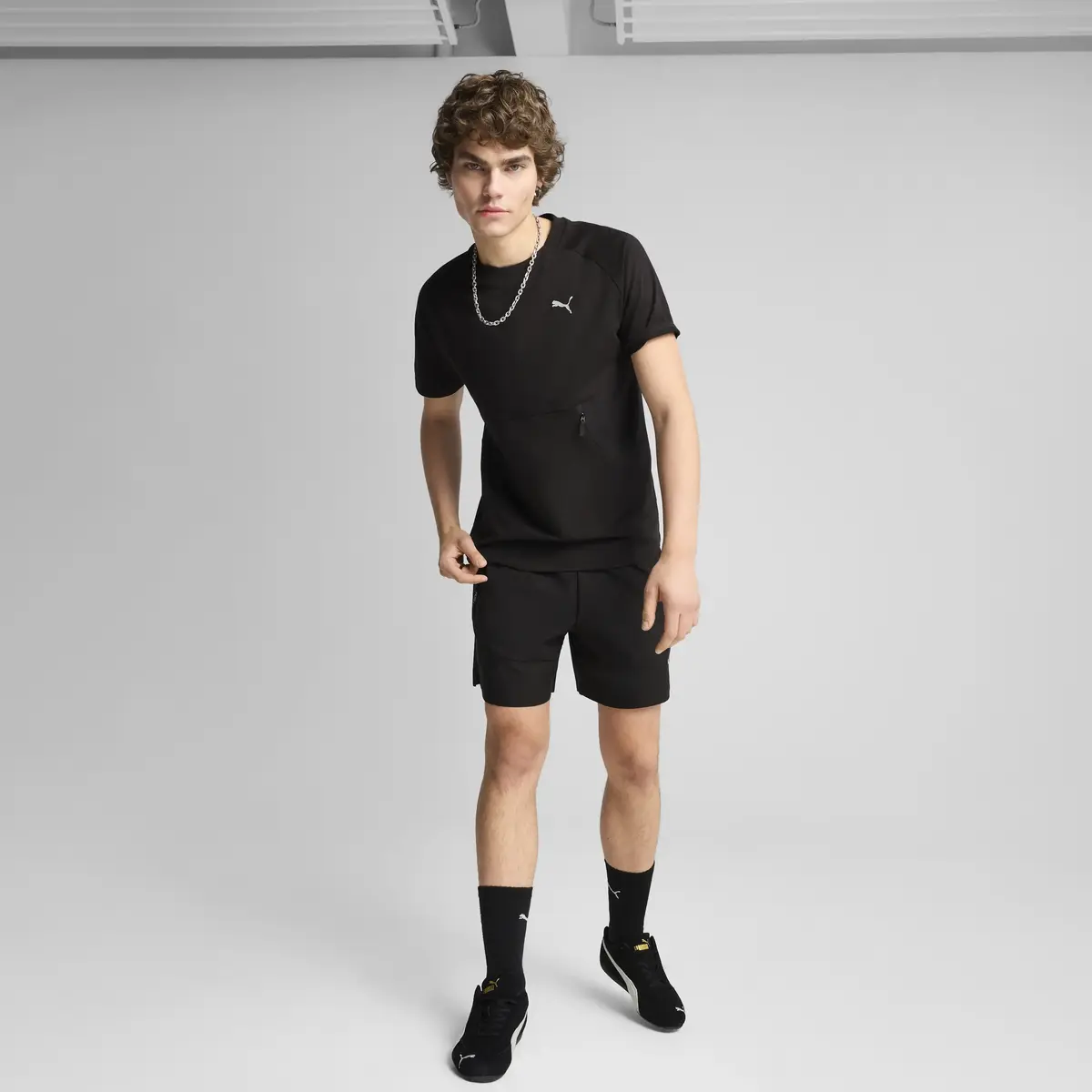 PUMATECH Relaxed Shorts Siyah Erkek Şort