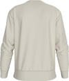 Calvin Klein LS EU 350TERRY MONOLOGO CN SWTSH Beyaz Erkek Sweatshirt