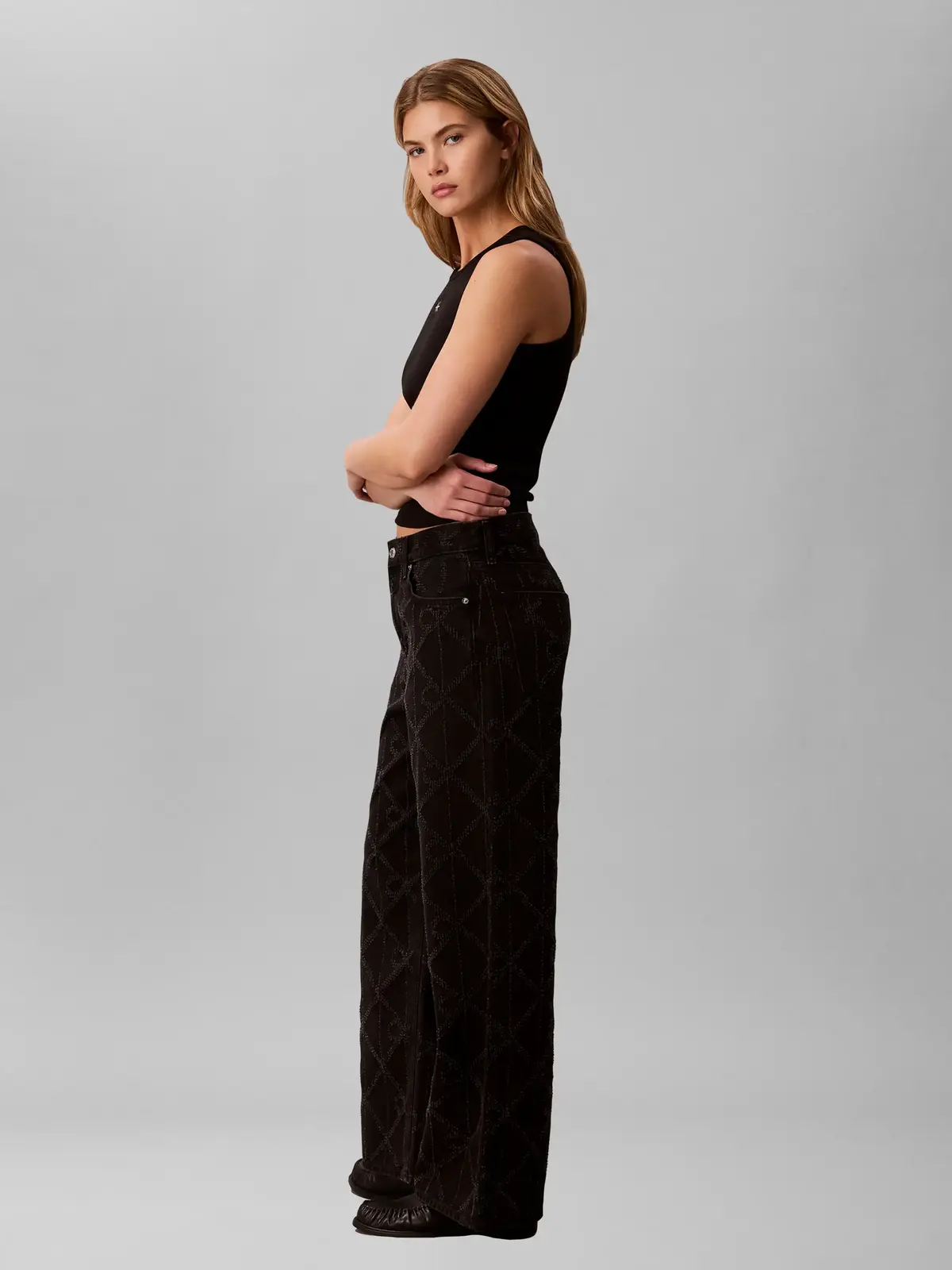 LOW RISE BAGGY CK WO, 4B3
