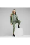 Puma EVOSTRIPE Full-Zip Hoodie Yeşil Kadın Fermuarlı Hoodie