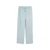 PUMA T7 High Waist Pants Turkuaz Kadın Eşofman Altı