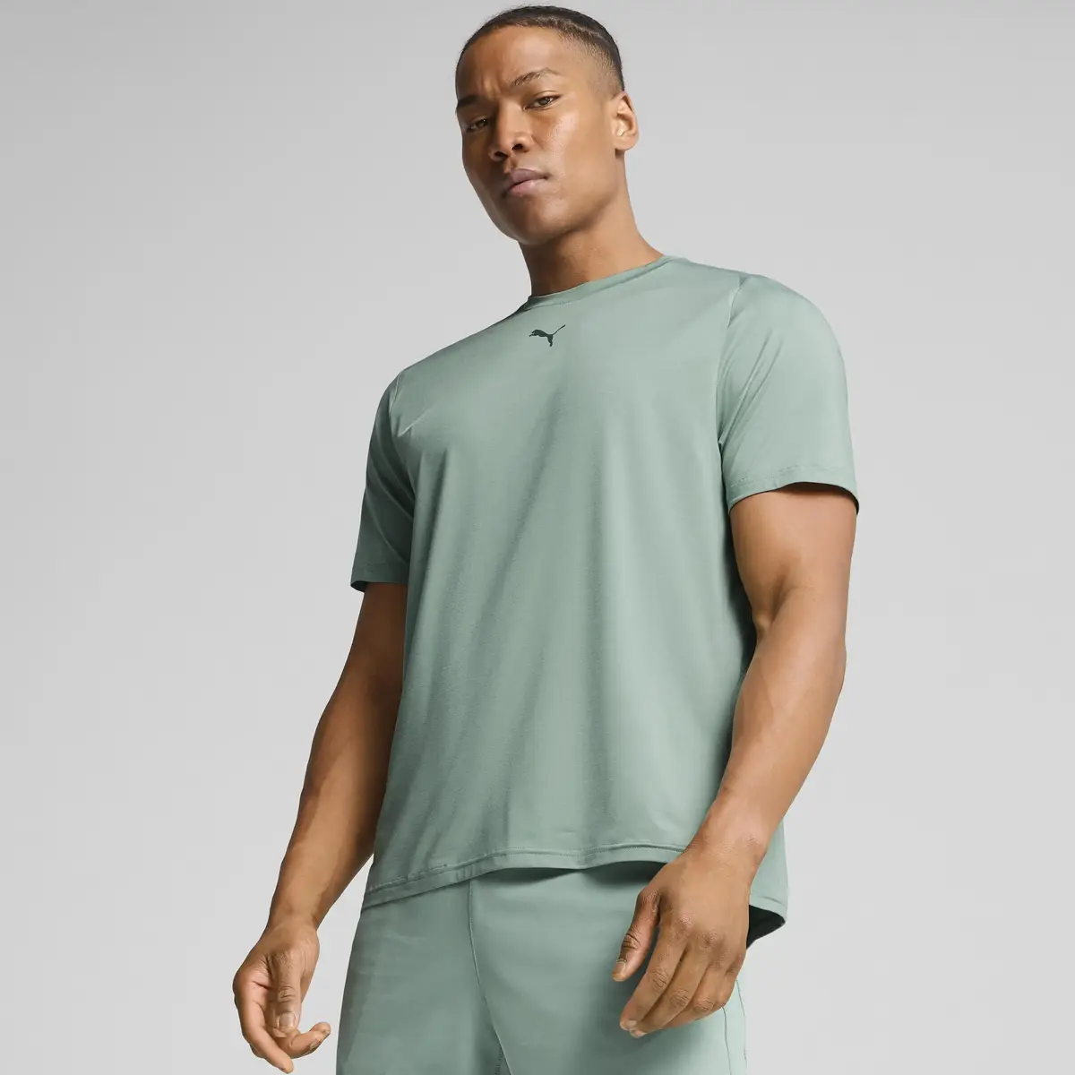 PUMA CLOUDSPUN THERMOADAPT TEE Yeşil Erkek T-Shirt