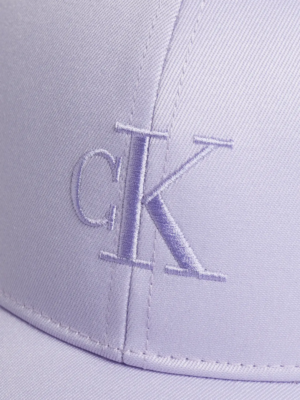 Calvin Klein MONOGRAM EMBRO CAP Kadın Lila Şapka