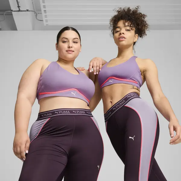 Puma 4KEEPS CLOUDSPUN BRA Mor Kadın Sporcu Sütyeni
