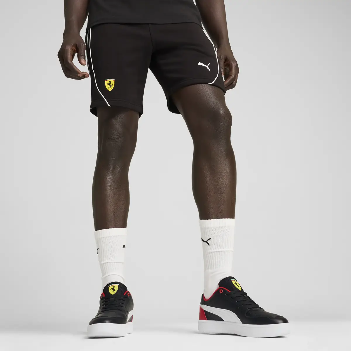 Puma Ferrari Race Shorts Siyah Erkek Şort