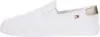 Tommy Hilfiger VULC CANVAS SLIP-ON, YBS Beyaz Kadın Spor Ayakkabı & Sneaker
