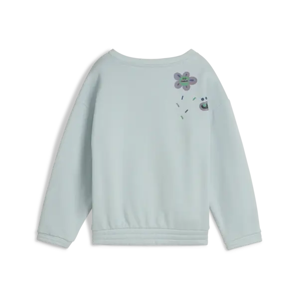 Puma X TROLLS Graphic Crew Mavi Erkek Sweatshirt
