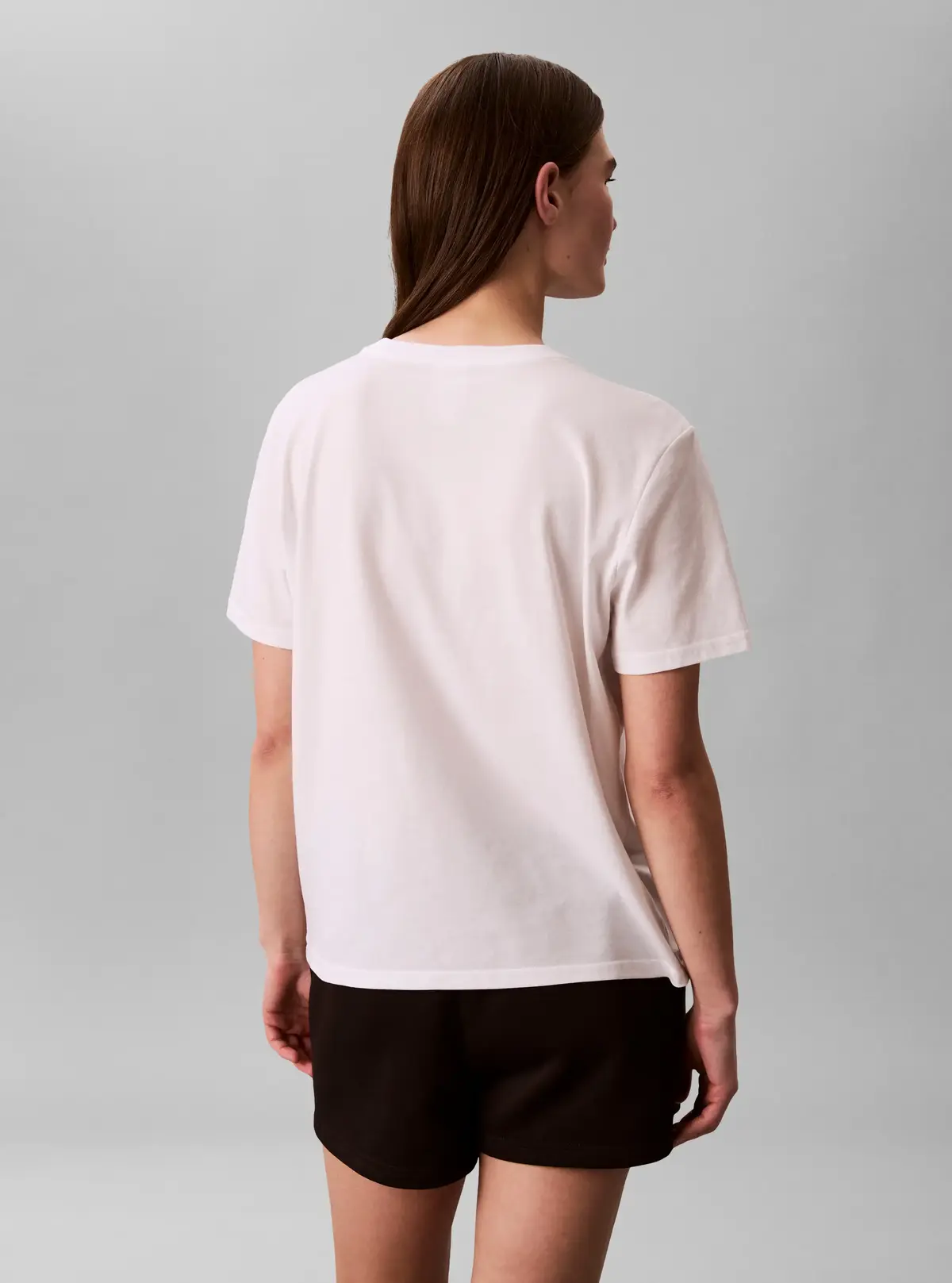 Calvin Klein REGULAR SS TEE, 100 Pembe Kadın T-Shirt