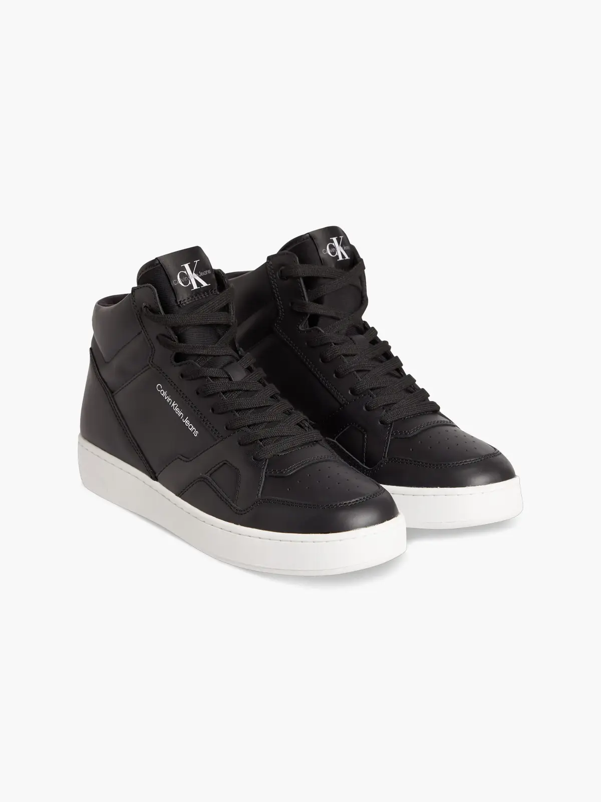 Calvin Klein BASKET CUPS LACEUP H Erkek Siyah Günlük Spor Ayakkabı