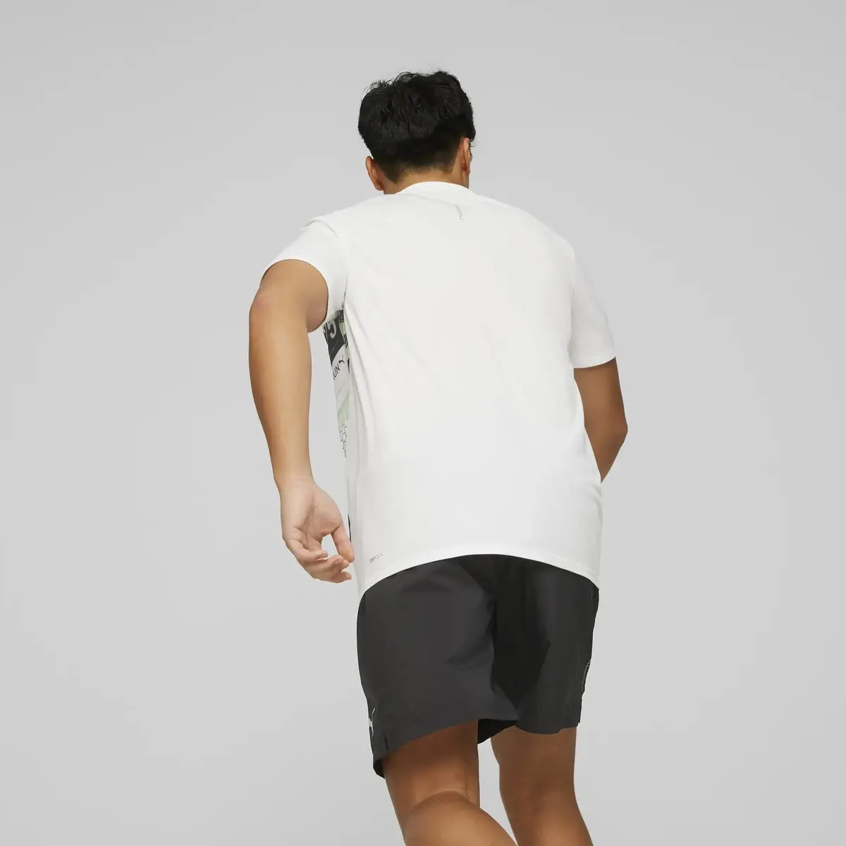 Puma Run Favorite AOP Beyaz Erkek T-Shirt