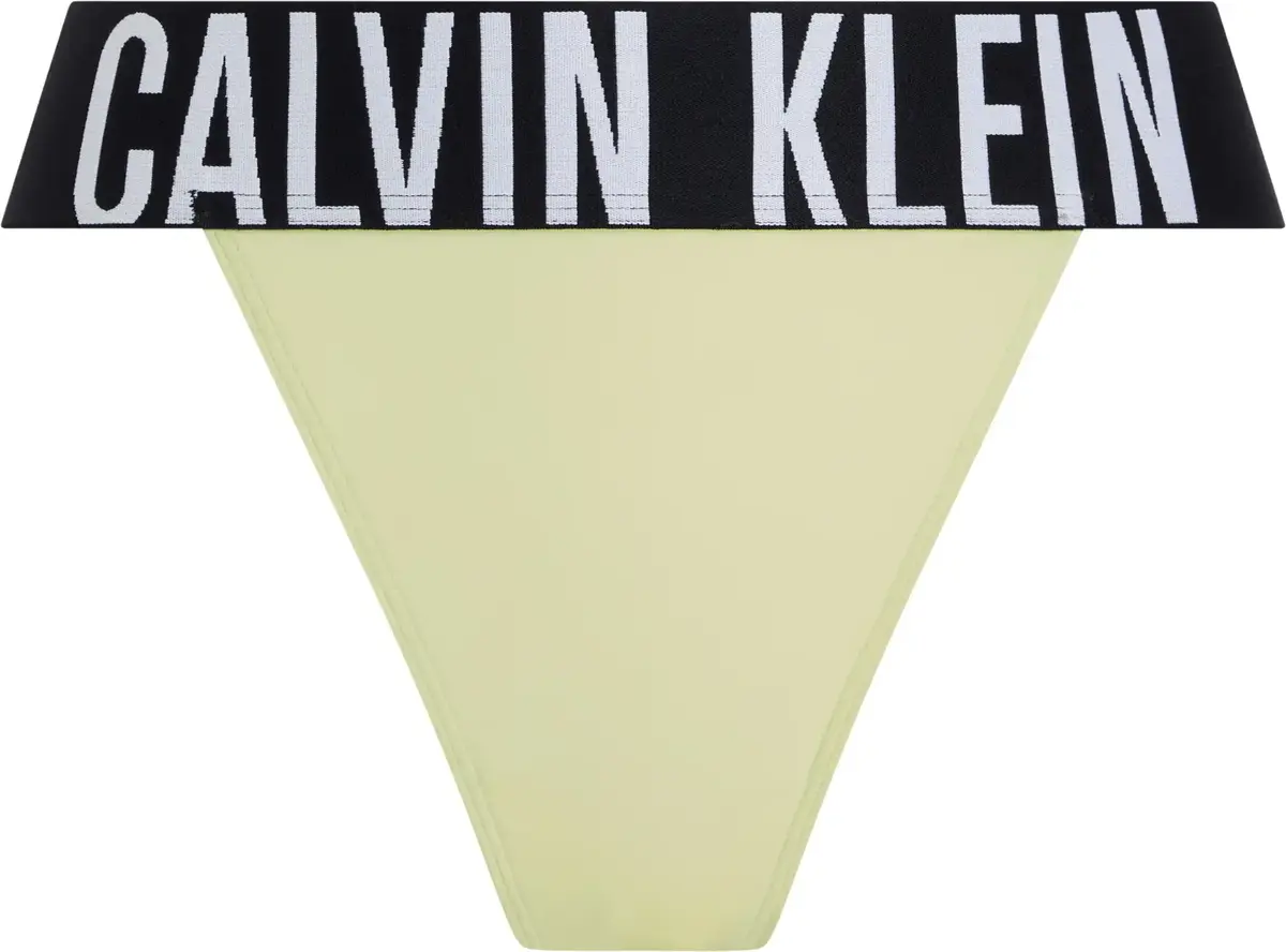 Calvin Klein HIGH LEG THONG, FUO Yeşil Kadın G-string / Tanga