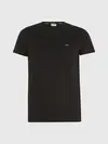 Calvin Klein STRETCH SLIM FIT T-S, BEH Siyah Erkek T-Shirt & Polo