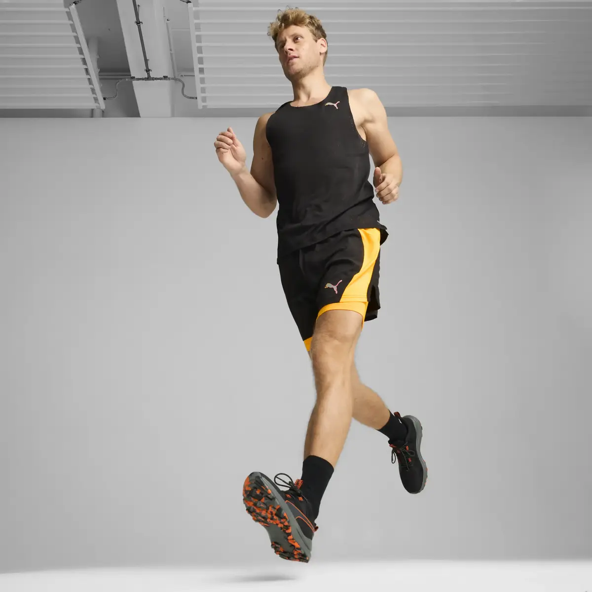 Puma Reflect Lite Trail Siyah Erkek Yürüyüş ve Koşu Ayakkabısı