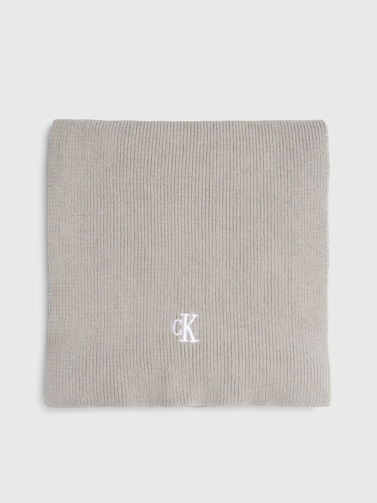 Calvin Klein ARCHIVE LOGO SCARF Kadın Krem Eşarp