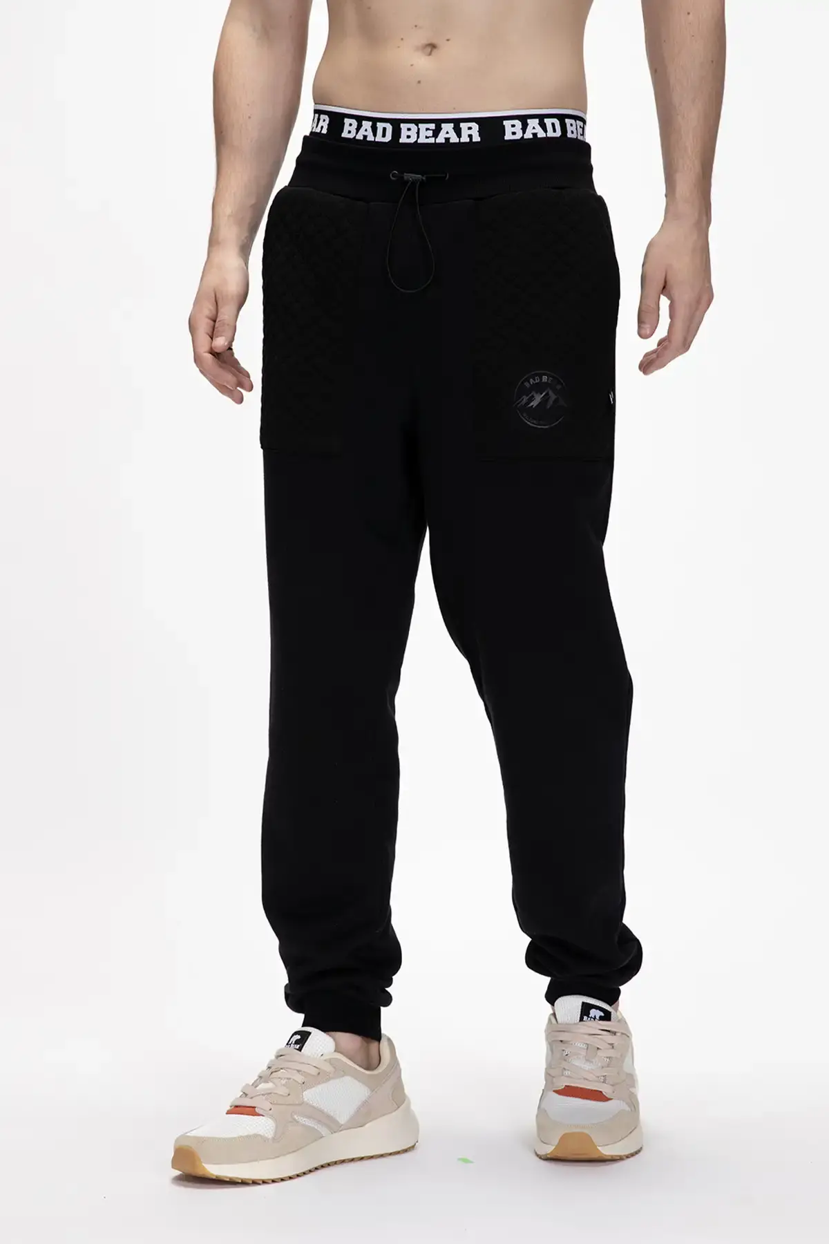 BAD BEAR GRASS SWEATPANTS Erkek Siyah Eşofman Alt