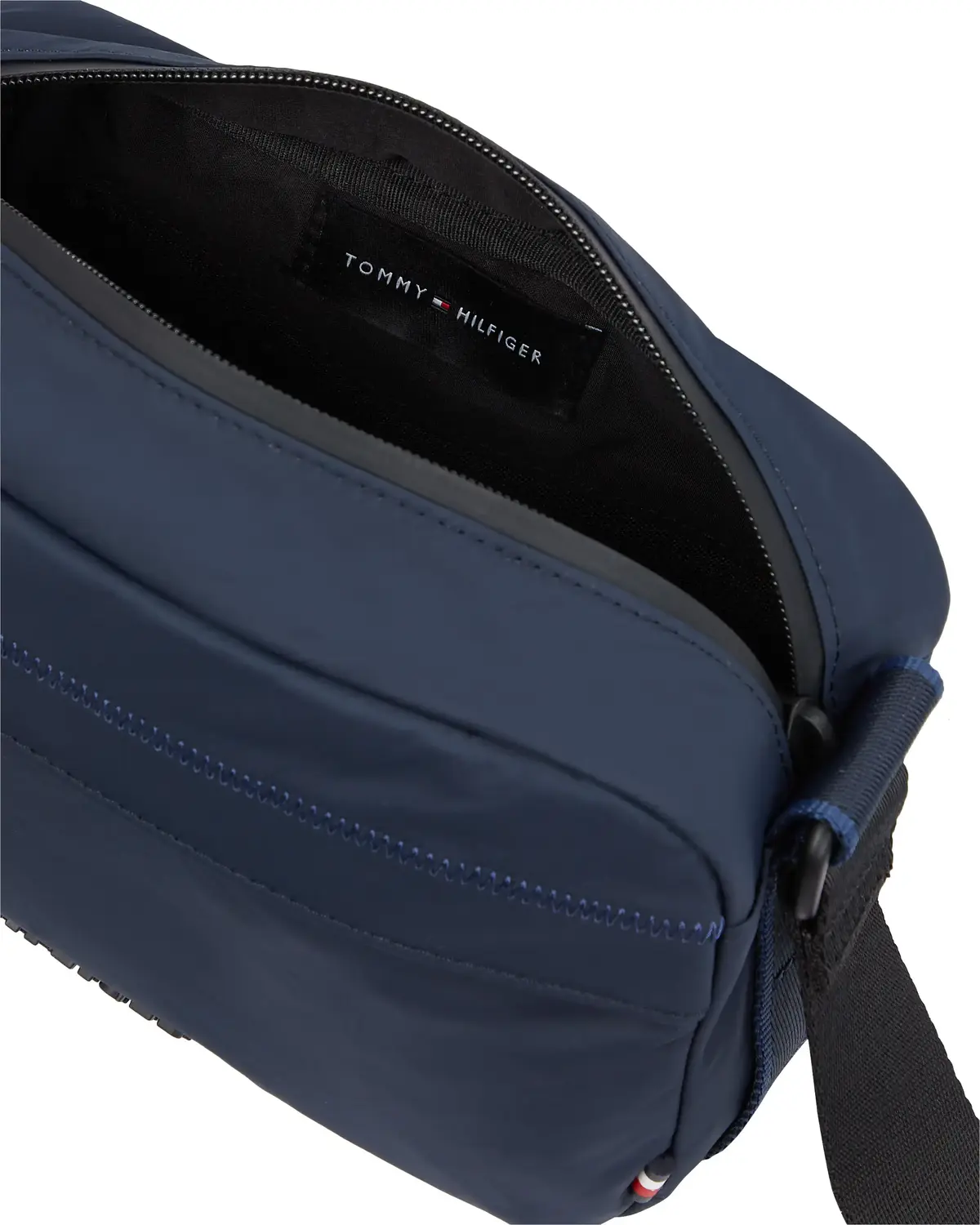 Tommy Hilfiger TH COLOUR EW REPORTE, DW6 Siyah Erkek Çanta