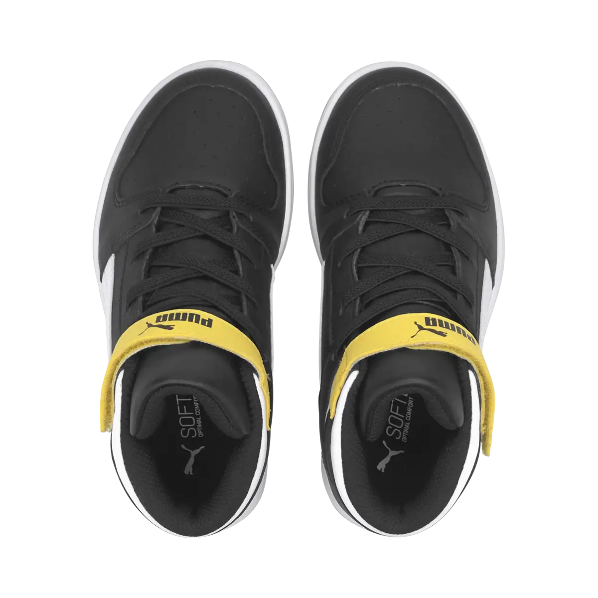 Puma Rebound Layup SL V PS Siyah Çocuk Spor Ayakkabı