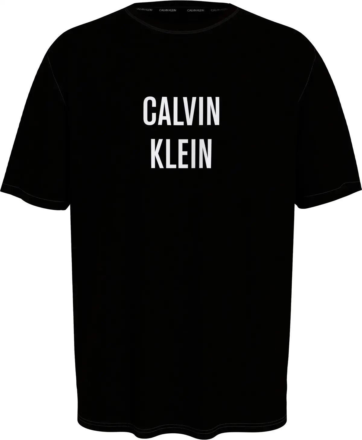Calvin Klein RELAXED CREW TEE Erkek Siyah T-Shirt