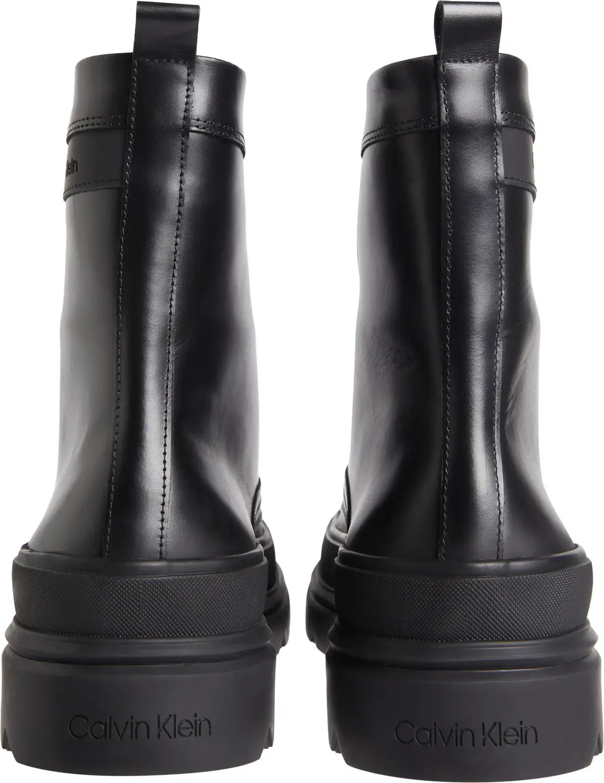 Calvin Klein LACE UP BOOT HIGH Erkek Siyah Bot