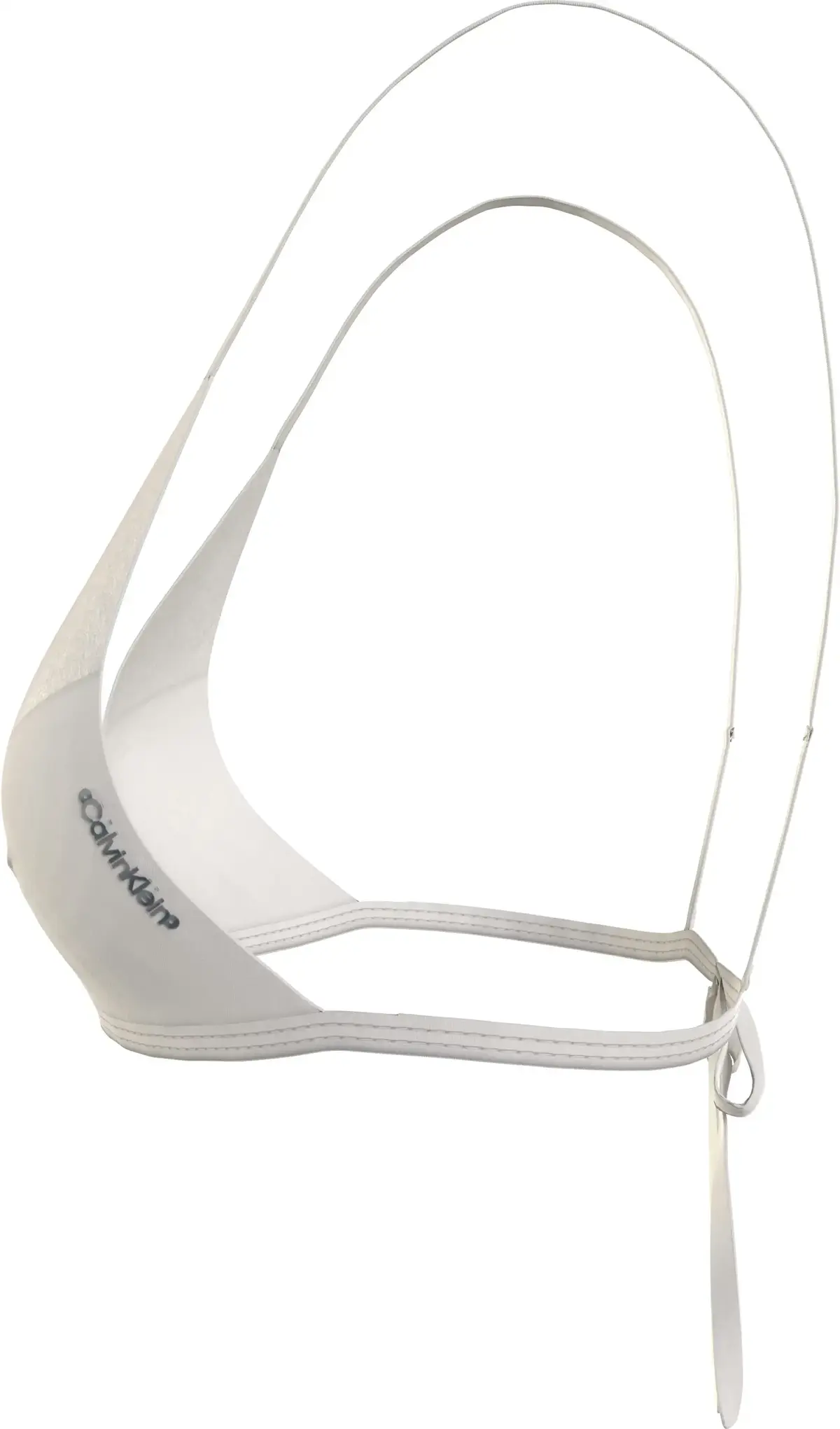 Calvin Klein TRIANGLE-RP Kadın Beyaz Bikini Üstü
