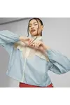 Puma Infuse Woven Track Jacket Platin Gri Kadın Fermuarlı Sweatshirt