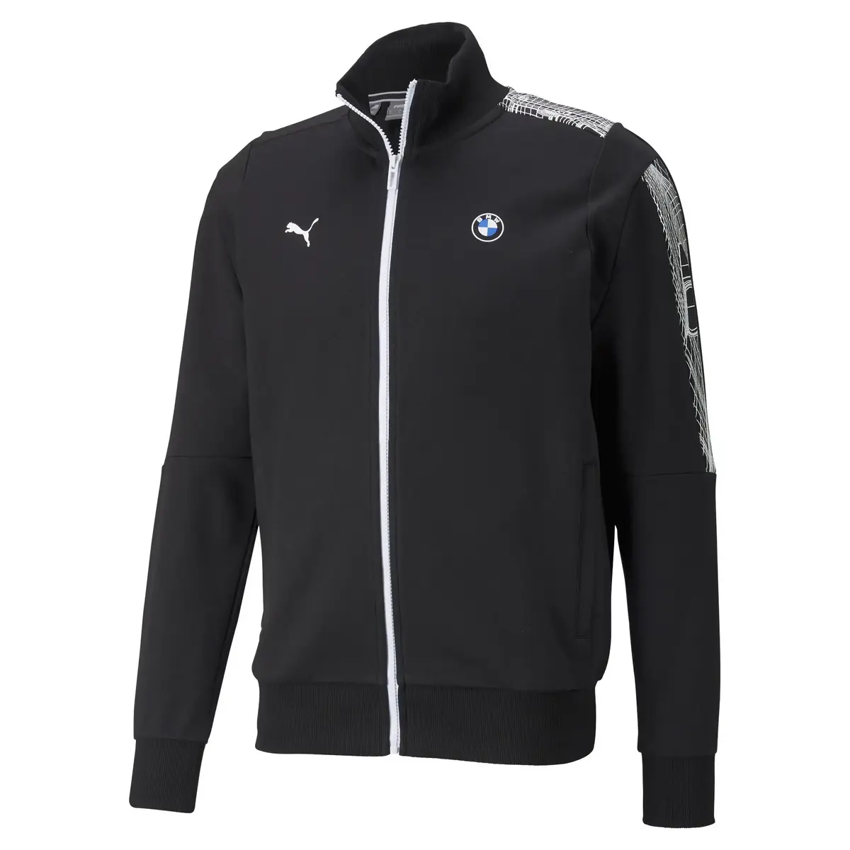 Puma BMW Motorsport T7 Fermuarlı Sweatshirt