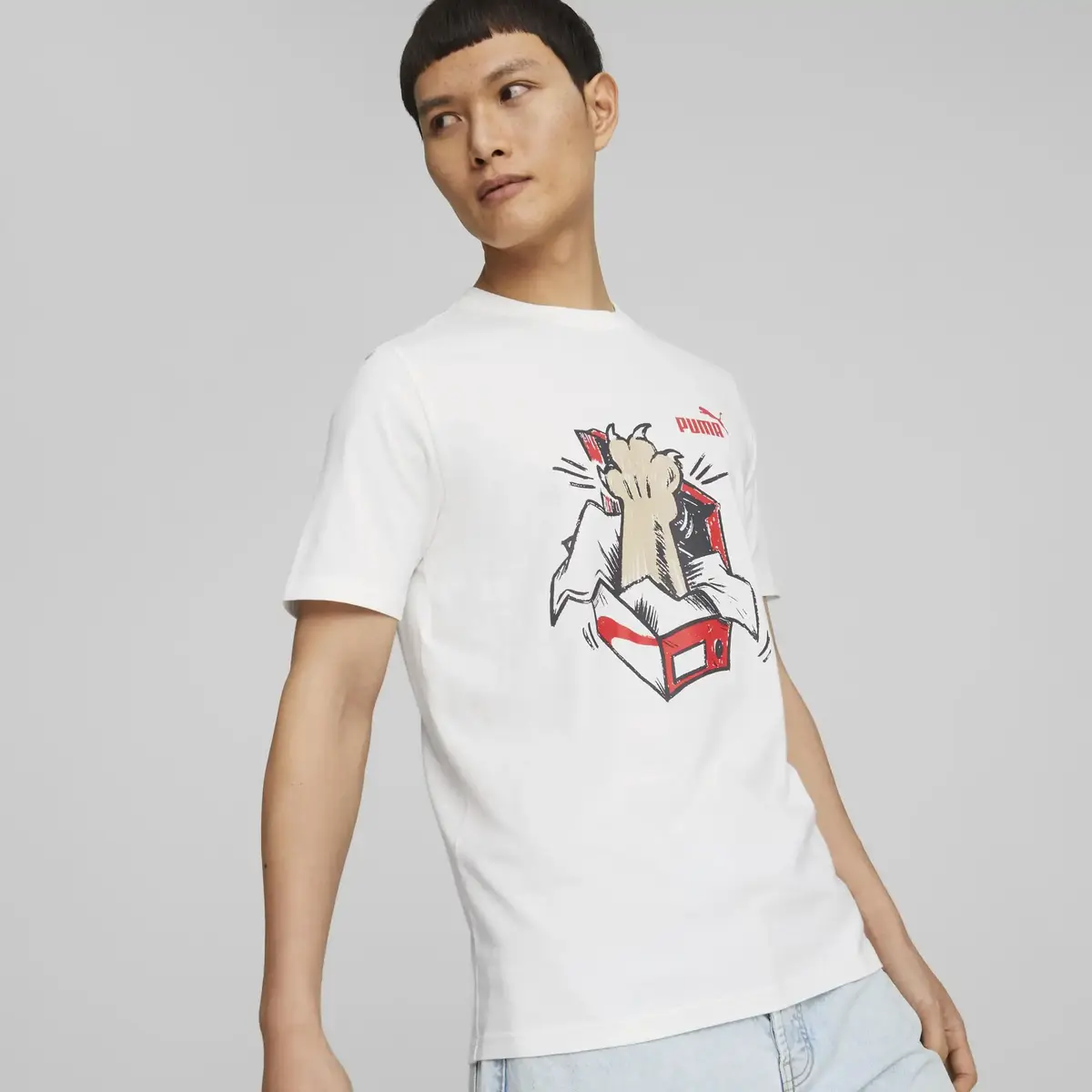 Puma GRAPHICS Sneaker Baskılı T-Shirt