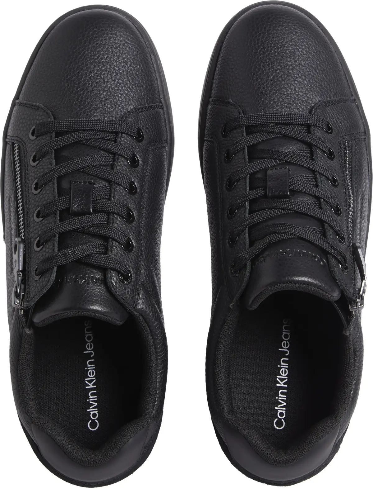 Calvin Klein CLASSIC CUPSOLE ZIP, 0GJ Siyah Erkek Spor Ayakkabı & Sneaker