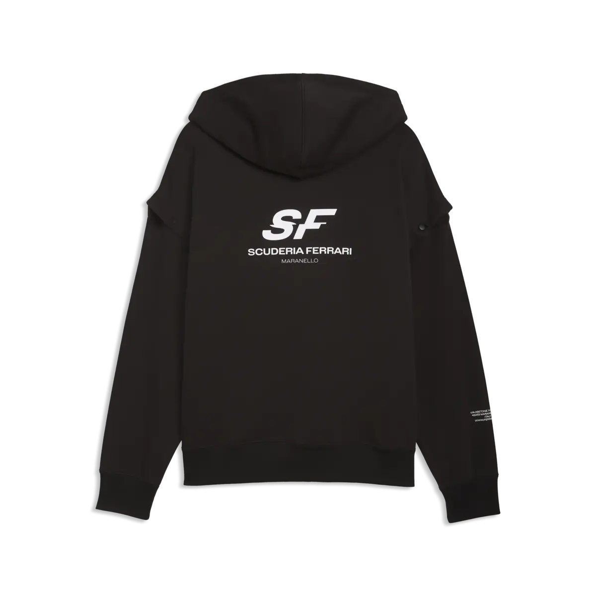 PUMA Ferrari Premium O HD Swt JKT Siyah Erkek Hoodie