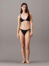 Calvin Klein TRIANGLE, BEH Siyah Kadın Bikini Üstü