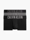 Calvin Klein LOW RISE TRUNK 2PK Erkek Siyah Boxer Set