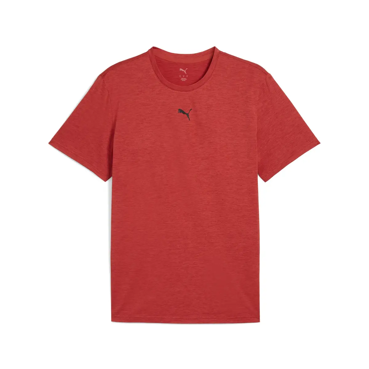 Puma ESSENTIALS HEATHER CAT Tee Kırmızı Erkek T-Shirt
