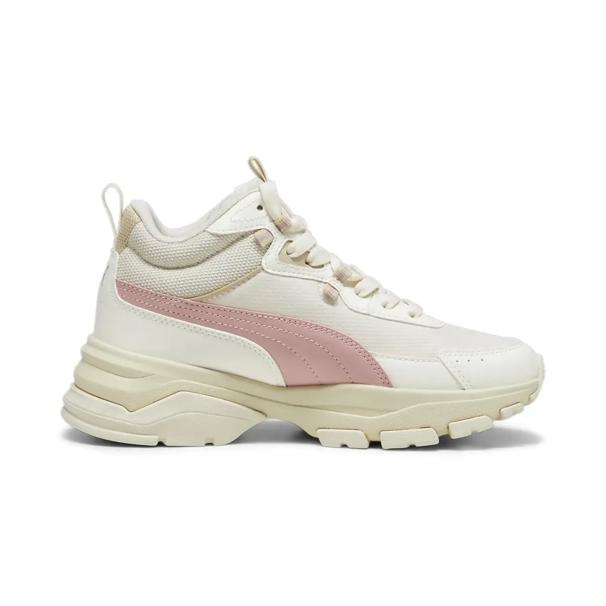 Puma Cassia Via Mid Bej Kadın Bilekli Günlük Spor Ayakkabı