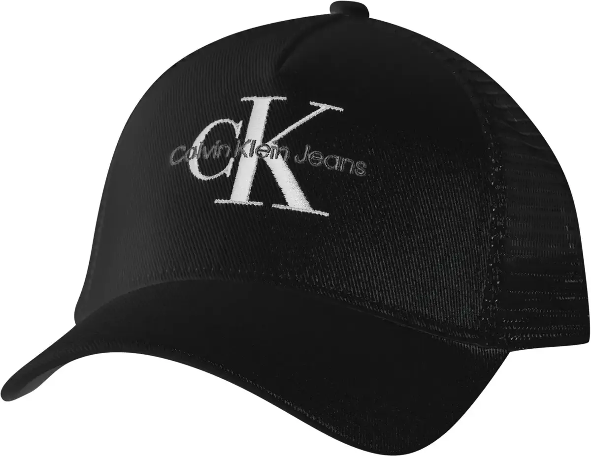 Calvin Klein MONOLOGO 5 PANEL MES, UB1 Siyah Erkek Şapka