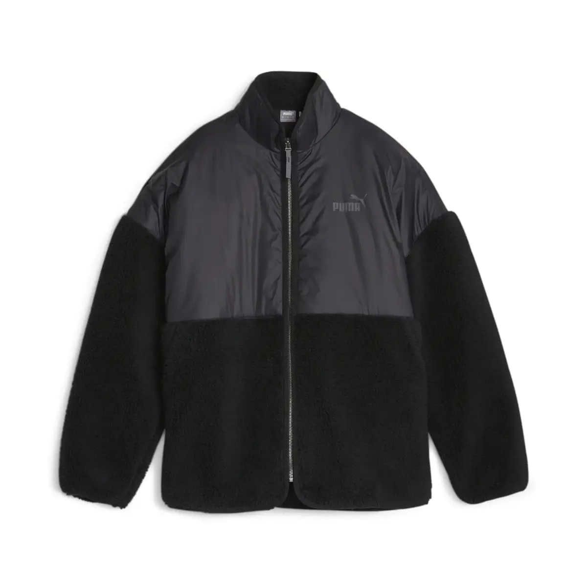 Puma Sherpa Hybrid Jacket Siyah Kadın Polar Ceket