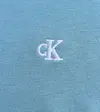 Calvin Klein SS SMOOTH CTTN SOLID CREWNK TEE Mavi Erkek Tişört