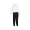 Puma Classic Hooded Tracksuit FL Siyah Beyaz Eşofman Takımı
