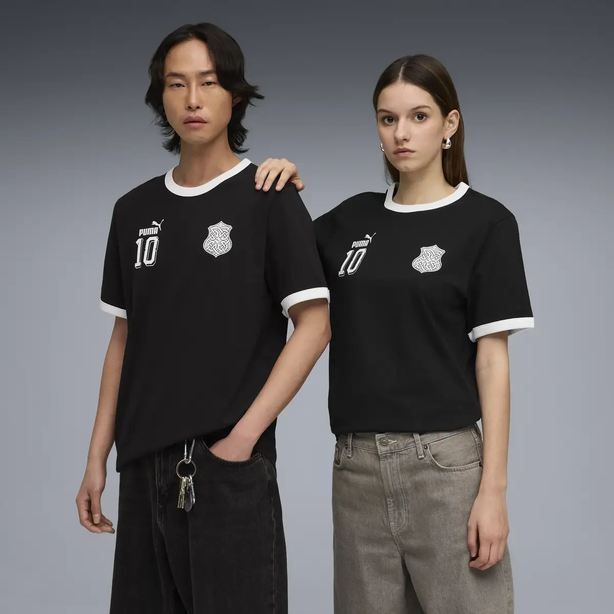 Puma FUTURE.PUMA.ARCHIVE Tee Siyah Unisex T-Shirt & Polo