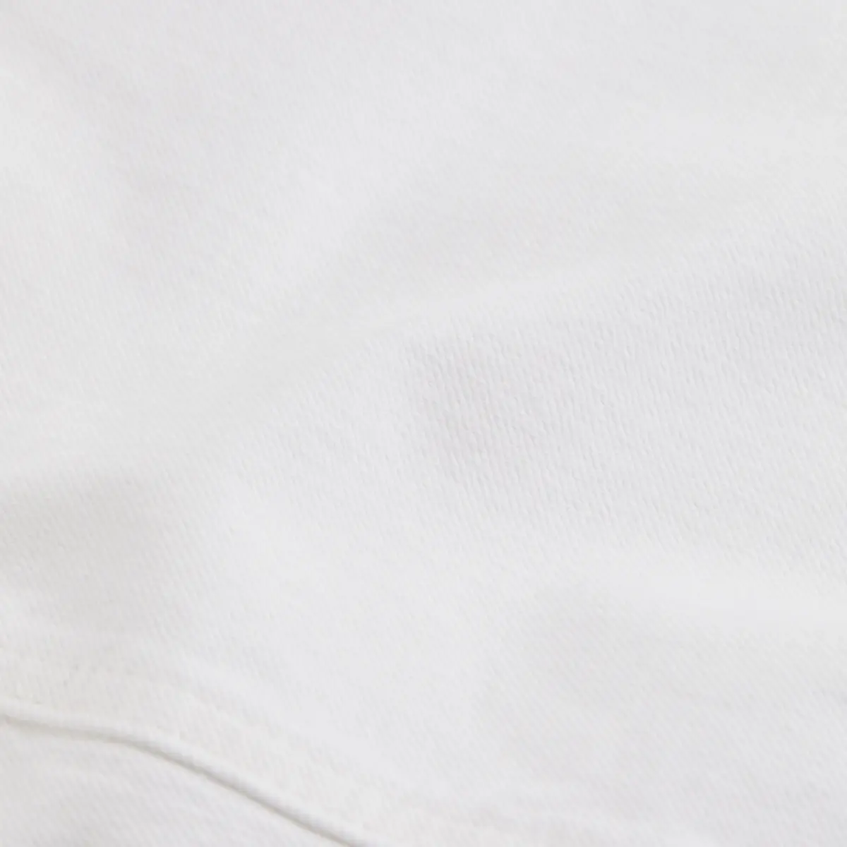 Calvin Klein MINI DENIM SKIRT, 1AA Beyaz Kadın Elbise-Etek