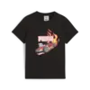 Puma X HOT WHEELS Tee Siyah Erkek T-Shirt & Polo