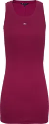 Tommy Hilfiger TJW ESSENTIAL RIB BO, XIP Pembe Kadın Elbise-Etek