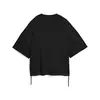 Puma DARE TO Oversized Ruched Tee Siyah Kadın T-Shirt