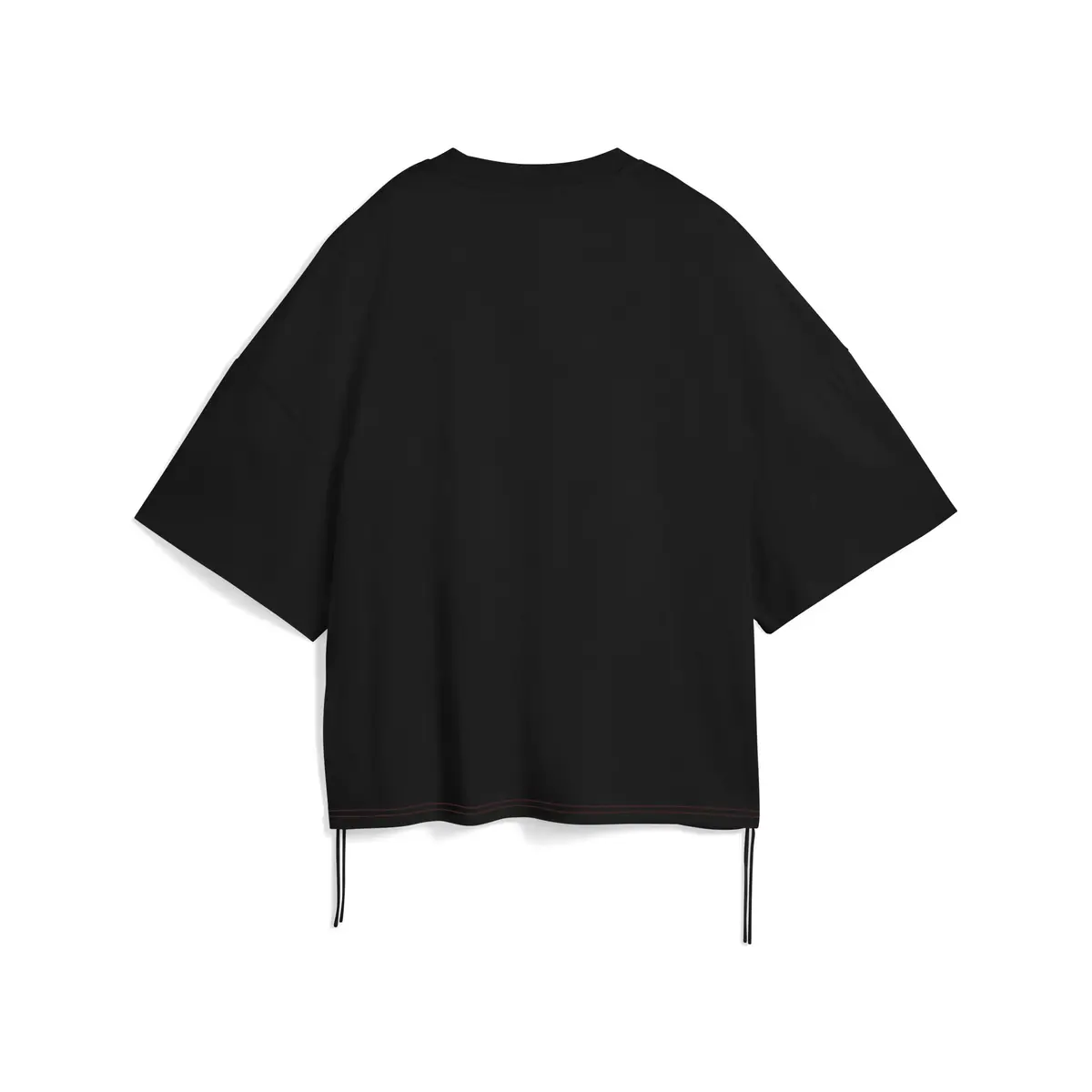 Puma DARE TO Oversized Ruched Tee Siyah Kadın T-Shirt