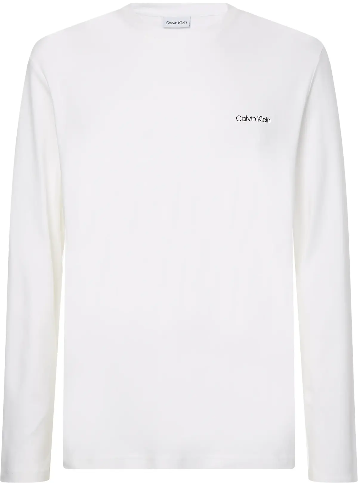 Calvin Klein MICRO LOGO INTERLOCK Erkek Beyaz T-Shirt