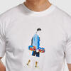 New Balance MNT3410 Erkek Beyaz T-Shirt