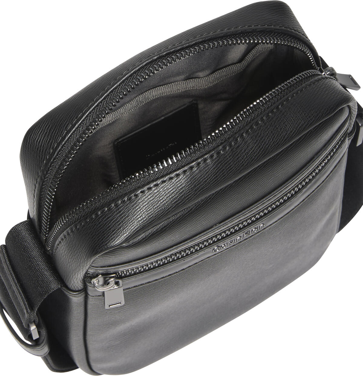 Calvin Klein ZIP REPORTER Siyah Erkek El Çantası