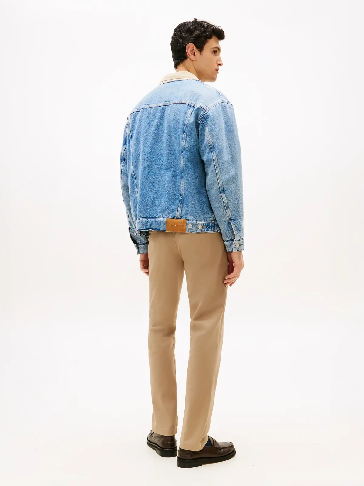 Tommy Hilfiger TRUCKER JACKET KYLO, 1BH Mavi Erkek Kot Mont